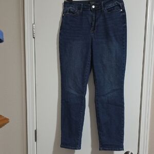 Judy Blue Dark Blue Boyfriend Jeans